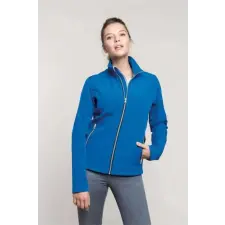 KARIBAN Kabát Kariban női 2 rétegű softshell női, navy, M munkaruha