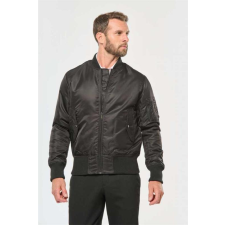 KARIBAN Kabát Kariban unisex, black/orange, L munkaruha