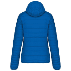 KARIBAN kapucnis bélelt meleg és ultrakönnyű Női kabát KA6111, Light Royal Blue-XL