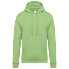 KARIBAN kapucnis férfi pulóver KA476, Apple Green-XL férfi pulóver, kardigán