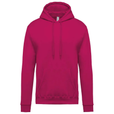 KARIBAN kapucnis férfi pulóver KA476, Fuchsia-S