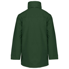 KARIBAN kapucnis kabát steppelt béléssel KA677, Forest Green-S férfi kabát, dzseki