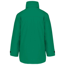 KARIBAN kapucnis kabát steppelt béléssel KA677, Kelly Green-2XL férfi kabát, dzseki