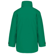 KARIBAN kapucnis kabát steppelt béléssel KA677, Kelly Green-3XL férfi kabát, dzseki