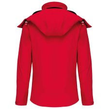 KARIBAN kapucnis Női softshell dzseki KA414, Red-3XL női dzseki, kabát