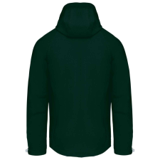 KARIBAN kapucnis softshell férfi dzseki KA413, Bottle Green-3XL férfi kabát, dzseki