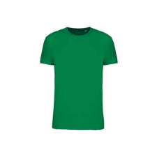 KARIBAN körkötött organikus férfi póló rövid ujjú KA3032IC, Kelly Green-2XL férfi póló