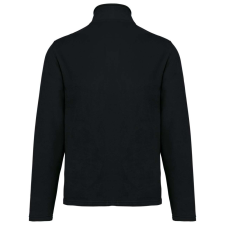 KARIBAN környezetbarát, unisex cipzáras mikropolár pulóver KA9121, Black-M női pulóver, kardigán