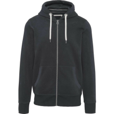 KARIBAN KV2306 MEN’S VINTAGE ZIPPED HOODED SWEATSHIRT 2XL