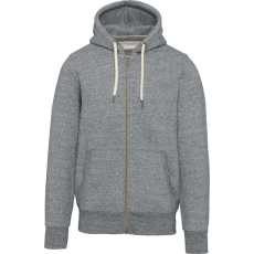 KARIBAN KV2306 MEN’S VINTAGE ZIPPED HOODED SWEATSHIRT 3XL