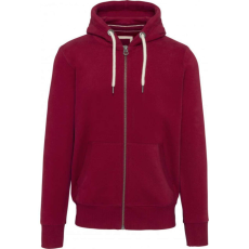 KARIBAN KV2306 MEN’S VINTAGE ZIPPED HOODED SWEATSHIRT L