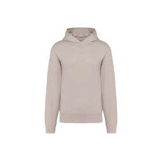 KARIBAN laza szabású unisex kapucnis pulóver KA4018, Clay-S