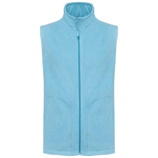 KARIBAN LUCA, férfi polár mellény KA913, Cloudy Blue Heather-3XL