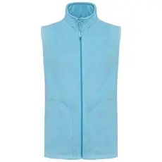 KARIBAN LUCA, férfi polár mellény KA913, Cloudy Blue Heather-S
