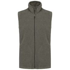 KARIBAN LUCA, férfi polár mellény KA913, Green Marble Heather-L
