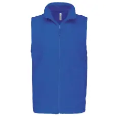 KARIBAN LUCA, férfi polár mellény KA913, True Indigo-4XL