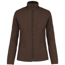 KARIBAN MAUREEN Nöi cipzáras polár pulóver KA907, Chocolate-L