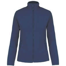 KARIBAN MAUREEN Nöi cipzáras polár pulóver KA907, Deep Blue-XL