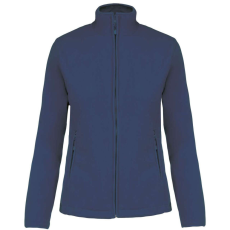 KARIBAN MAUREEN Nöi cipzáras polár pulóver KA907, Deep Blue-XL