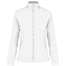 KARIBAN MAUREEN Nöi cipzáras polár pulóver KA907, White-XS