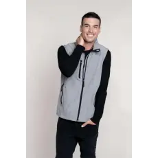 KARIBAN Mellény Kariban softshell férfi cipzáras férfi (300g/m2) navy, 3XL
