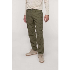 KARIBAN Nadrág Kariban férfi többzsebes férfi (100%pamut 140g/m2) light khaki, 52
