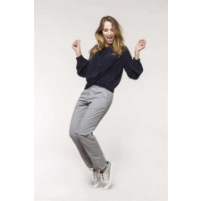 KARIBAN Nadrág Kariban női oldalzseb farzseb női (98%pamut 2%elasztán) camel, 44 munkaruha