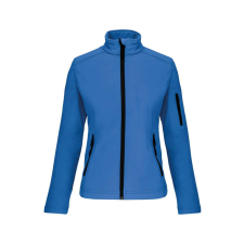 KARIBAN Női 3 rétegű softshell dzseki, Kariban KA400, Aqua Blue-M női dzseki, kabát