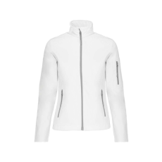 KARIBAN Női 3 rétegű softshell dzseki, Kariban KA400, White-M