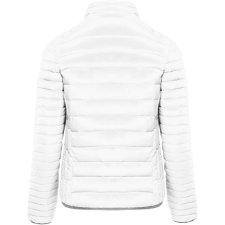 KARIBAN Női bélelt meleg és ultrakönnyű kabát KA6121, White-L női dzseki, kabát