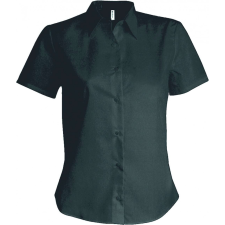 KARIBAN Női blúz Kariban KA540 Ladies&#039; Short-Sleeved non-Iron Shirt -XL, Zinc blúz