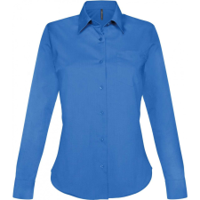 KARIBAN Női blúz Kariban KA549 Jessica &gt; Ladies&#039; Long-Sleeved Shirt -3XL, Light Royal Blue blúz