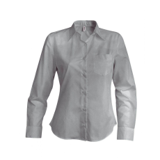 KARIBAN Női blúz Kariban KA549 Jessica > Ladies' Long-Sleeved Shirt -XL, Urban Grey