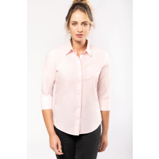 KARIBAN Női blúz Kariban KA558 Ladies' 3/4 Sleeved Shirt -3XL, Navy