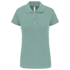 KARIBAN Női galléros sztreccs piké póló, Kariban KA240, Sage-2XL
