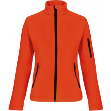 KARIBAN Női kabát Kariban KA400 Ladies&#039; Softshell Jacket -L, Fluorescent Orange női dzseki, kabát