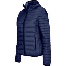 KARIBAN Női kabát Kariban KA6111 Ladies&#039; Lightweight Hooded padded Jacket -L, Navy női dzseki, kabát