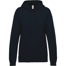 KARIBAN Női kapucnis pulóver, Kariban KA473, Navy-XS női pulóver, kardigán