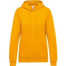 KARIBAN Női kapucnis pulóver, Kariban KA473, Yellow-2XL