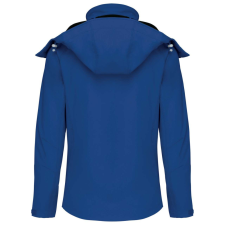 KARIBAN Női kapucnis softshell dzseki, Kariban KA414, Dark Royal Blue-2XL női dzseki, kabát