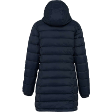 KARIBAN Női kapucnis steppelt kabát, Kariban KA6129, Navy-M