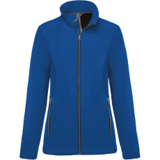 KARIBAN Női két rétegű softshell dzseki, Kariban KA425, Light Royal Blue-M