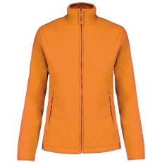 KARIBAN Női MAUREEN cipzáras polár pulóver, Kariban KA907, Orange-M