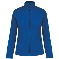 KARIBAN Női MAUREEN cipzáras polár pulóver, Kariban KA907, Royal Blue-XL női pulóver, kardigán