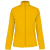 KARIBAN Női MAUREEN cipzáras polár pulóver, Kariban KA907, Yellow-XL