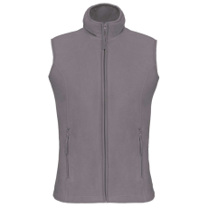 KARIBAN Női MELODIE polár mellény, Kariban KA906, Convoy Grey-3XL