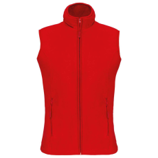KARIBAN Női MELODIE polár mellény, Kariban KA906, Red-XL