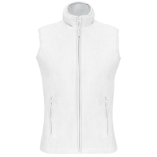 KARIBAN Női MELODIE polár mellény, Kariban KA906, White-2XL női mellény