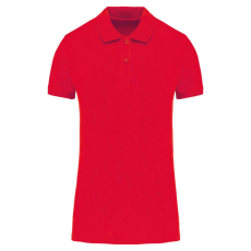 KARIBAN Női organikus piké pamut póló, Kariban KA2026, Red-XL