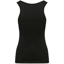 KARIBAN Női organikus ujjatlan póló KA3024IC, Black-S női póló